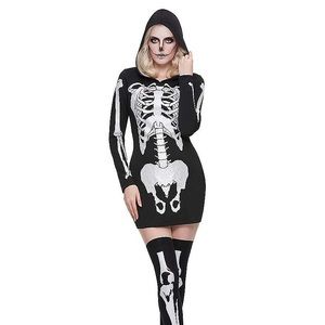 New in Packaging Skeleton Dress Costume
